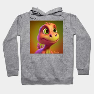 Baby Dinosaur Dino Bambino - Emily Hoodie